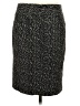Express Design Studio Tweed White Black Silk Skirt Size 2 - photo 2
