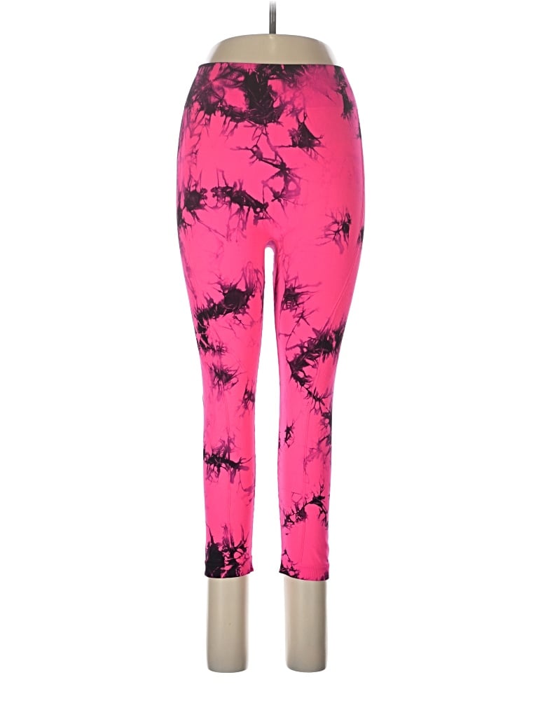 Pre-owned Peach Leggings In Pink