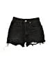 RE/DONE Black Denim Shorts Size 26 waist - photo 1