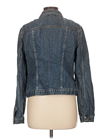 Lands' End Canvas Denim Jacket (view 2)