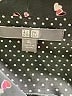 Uniqlo 100% Polyester Floral Gray Long Sleeve Blouse Size XL - photo 7