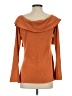Glam Orange Long Sleeve Top Size S - photo 2