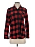 Madewell Plaid Red Long Sleeve Button-Down Shirt Size S - photo 1