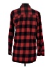 Madewell Plaid Red Long Sleeve Button-Down Shirt Size S - photo 2
