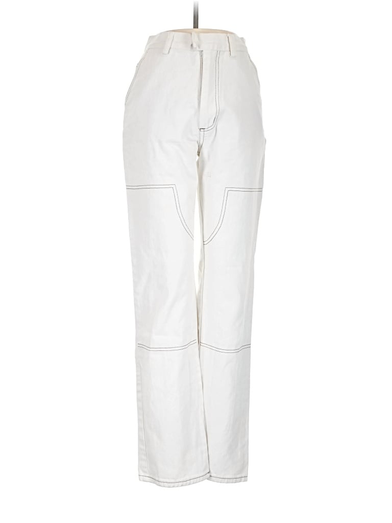 Pre-owned Kittenish Jeans In Ivory