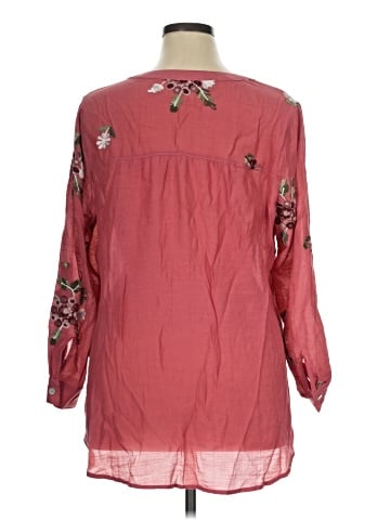 Fig and Flower 3/4 Sleeve Blouse (view 2)