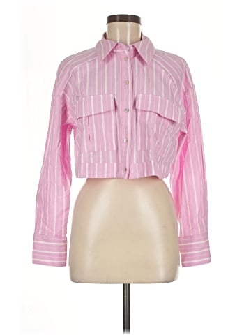 Zara Long Sleeve Button-Down Shirt (view 1)
