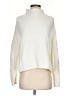 Express 100% Nylon Color Block Ivory Turtleneck Sweater Size XS - photo 1