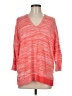 Vince Camuto Red Orange Pullover Sweater Size M - photo 1