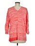 Vince Camuto Red Orange Pullover Sweater Size M - photo 2