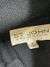 St. John Collection Solid Black Coat Size 8 - photo 6