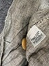 Flax 100% Linen Gray Jacket Size 14 (L) - photo 7