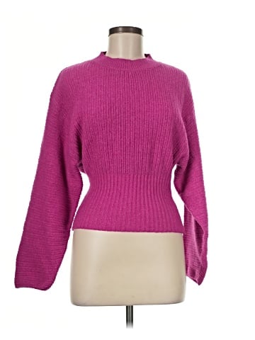 Pink Rose Pullover Sweater (view 1)