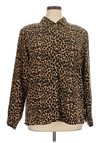 Croft & Barrow Long Sleeve Blouse (view 1)
