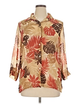 Alfred Dunner 3/4 Sleeve Blouse
