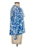 Sugarlips Blue 3/4 Sleeve Blouse Size XS - photo 4
