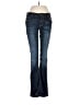 rue21 Hearts Blue Jeans Size 4R - photo 1