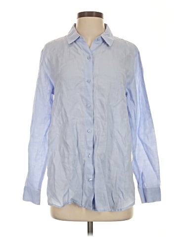 Eileen Fisher Long Sleeve Button-Down Shirt (view 1)