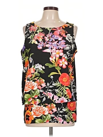DG^2 by Diane Gilman Sleeveless Blouse (view 1)