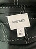Nine West Plaid Black Blazer Size S - photo 6