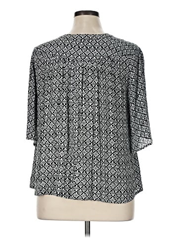 Ann Taylor LOFT 3/4 Sleeve Blouse (view 2)