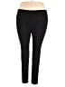 Max Studio Solid Black Active Pants Size 2X - photo 1