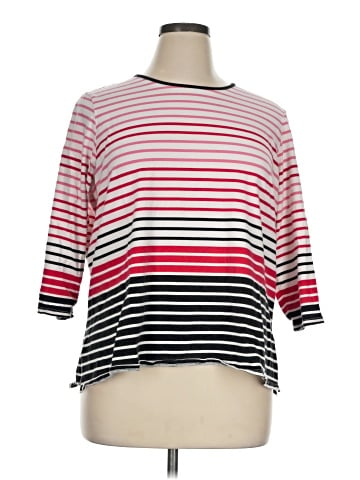 Alfred Dunner 3/4 Sleeve T-Shirt (view 1)