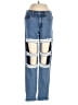 Unbranded Color Block Blue Jeans Size M (estimated) - photo 1