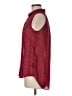 H&M 100% Polyester Paisley Red Sleeveless Blouse Size 6 - photo 5