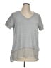 Peck & Peck Gray Short Sleeve Top Size XL - photo 1