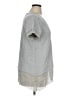 Peck & Peck Gray Short Sleeve Top Size XL - photo 4