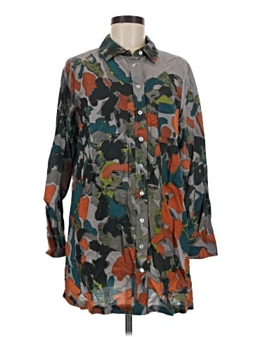 Soft Surroundings 3/4 Sleeve Button-Down Shirt (view 1)