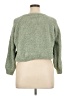 Altar'd State 100% Polyester Tweed Green Pullover Sweater Size XL - photo 2
