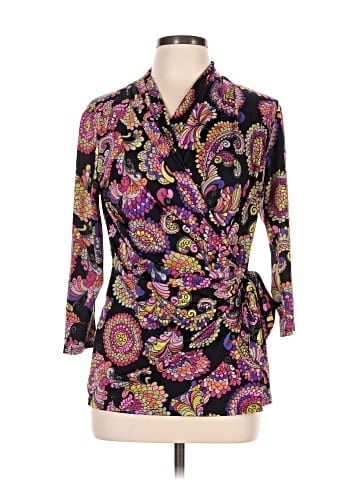 Carmen Carmen Marc Valvo 3/4 Sleeve Blouse (view 1)