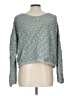 Nicole Miller Artelier 100% Polyester Teal Pullover Sweater Size L - photo 2