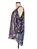 Kokoon Blue 3/4 Sleeve Blouse Size M - photo 5