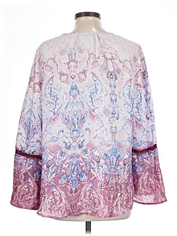 St. John's Bay 3/4 Sleeve Blouse (view 2)