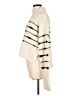 Veronica Beard Stripes Ivory Turtleneck Sweater Size L - photo 5