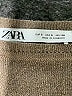 Zara Metallic Brown Pullover Sweater Size S - photo 7