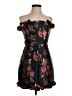 Lulus 100% Polyester Floral Black Cocktail Dress Size S - photo 1