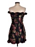 Lulus 100% Polyester Floral Black Cocktail Dress Size S - photo 2