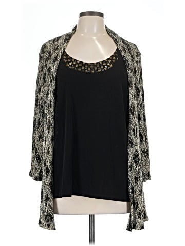 JM Collection 3/4 Sleeve Blouse (view 1)