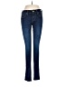 Express Jeans Hearts Blue Jeans Size 0 - photo 1