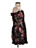Lulus 100% Polyester Floral Black Cocktail Dress Size S - photo 4