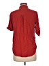 Equipment Red 3/4 Sleeve Button-Down Shirt Size M - photo 2