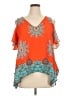 Venus 100% Polyester Orange Sleeveless Blouse Size XL - photo 1