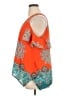 Venus 100% Polyester Orange Sleeveless Blouse Size XL - photo 5