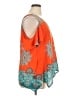 Venus 100% Polyester Orange Sleeveless Blouse Size XL - photo 4