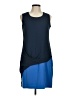 DKNYC 100% Polyester Color Block Blue Cocktail Dress Size 6 - photo 1