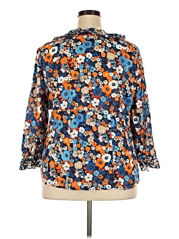 Jones New York Sport 3/4 Sleeve Blouse (view 2)